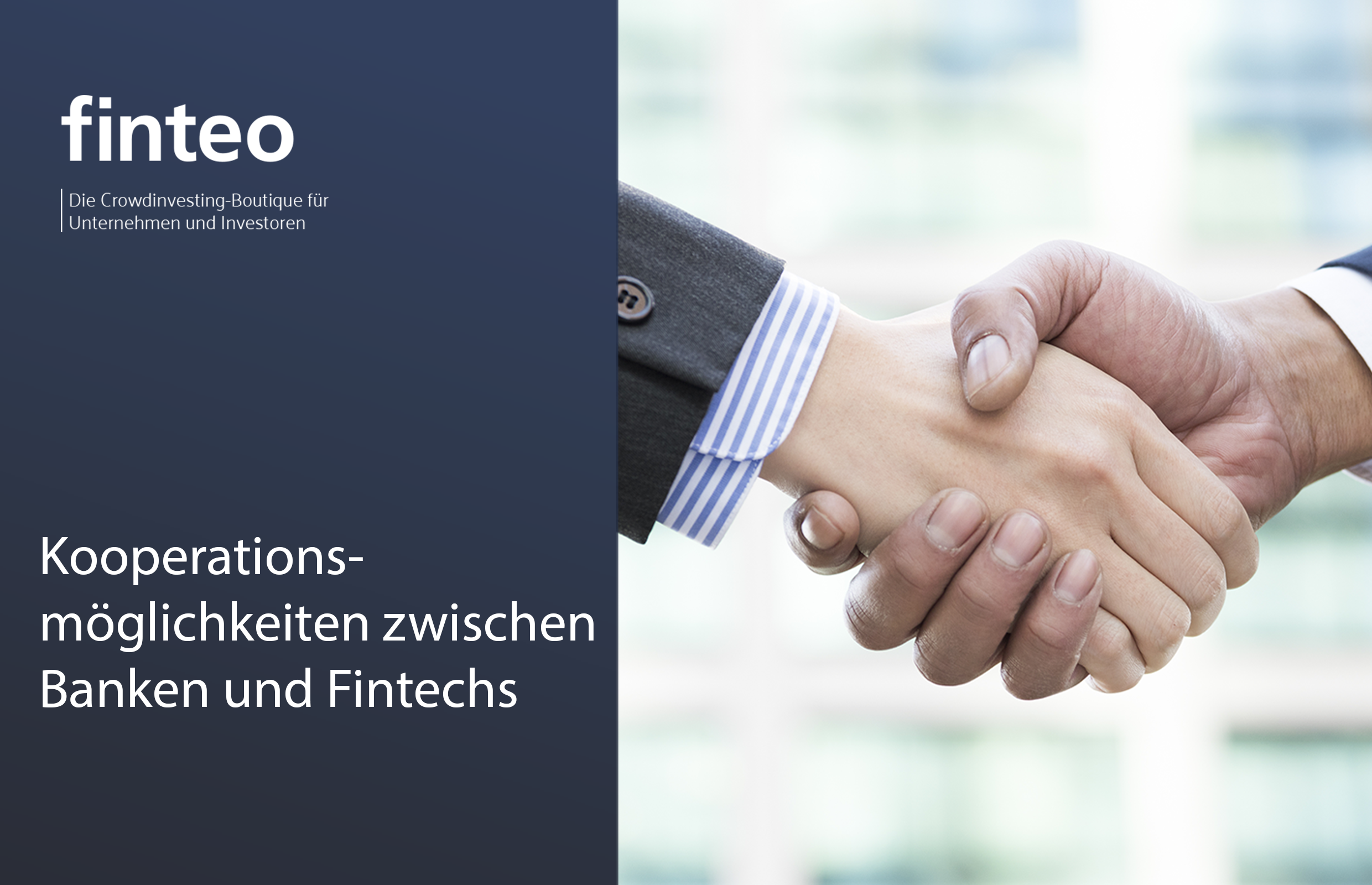 finteo.de | Kooperationsmöglichkeiten zwischen Banken und Fintechs - Kooperationsmöglichkeiten